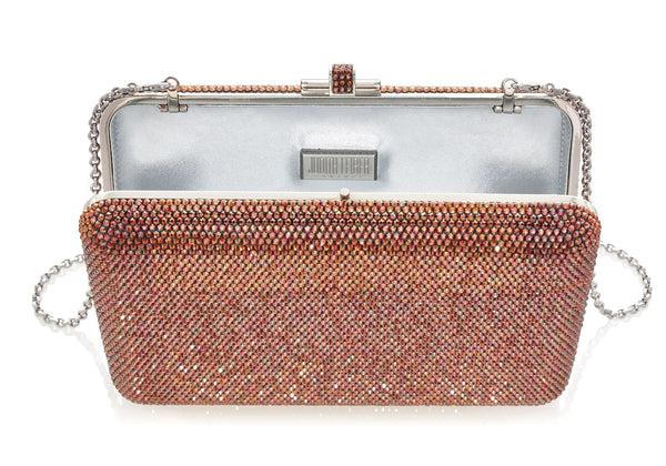 Judith Leiber Slim Slide Brown