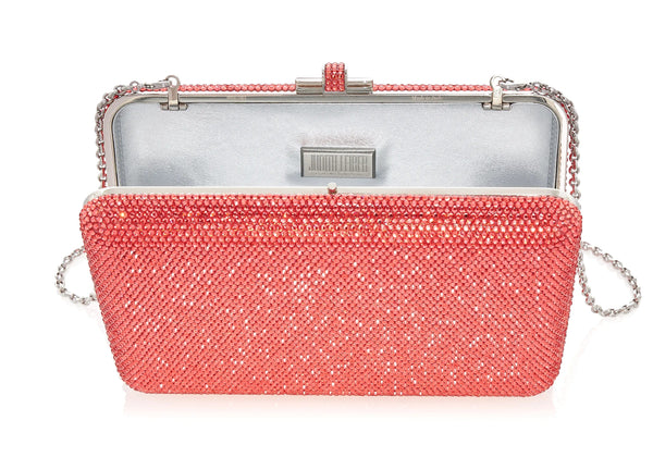 Judith Leiber Slim Slide Coral