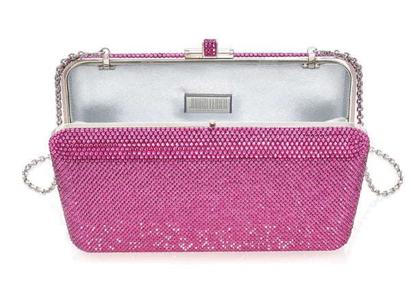 Judith Leiber Slim Slide Fuchsia