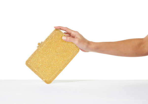 judith leiber Slim Slide Gold