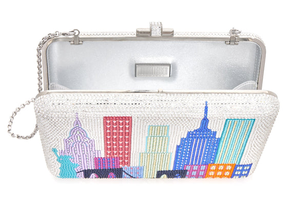 Judith Leiber Slim Slide New York Skyline