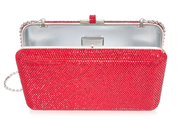 Judith Leiber Slim Slide Red