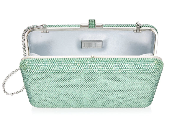 judith leiber Slim Slide Seafoam