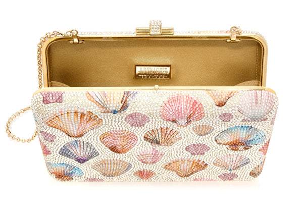 Judith Leiber Slim Slide Shell Beachcomber