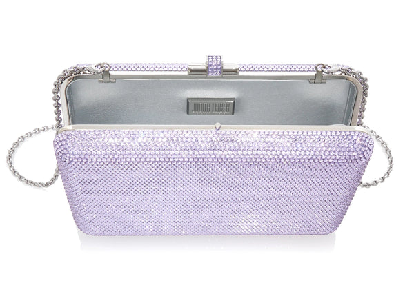 Judith Leiber Slim Slide Violet