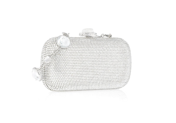 Judith Leiber Soap Dish Fullbead Silver