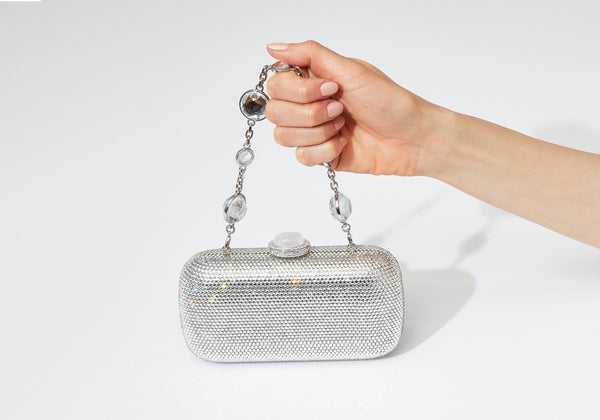 judith leiber Soap Dish Fullbead Silver