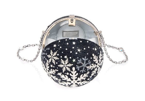 Judith Leiber Sphere Snowy Night