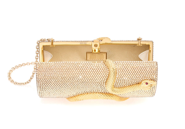 Judith Leiber Spiral Snake Cylinder Prosecco