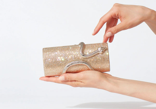 judith leiber Spiral Snake Cylinder Prosecco