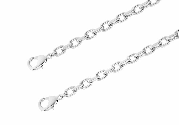 Judith Leiber Standard Crossbody Chain Silver