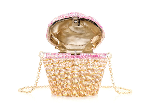 Judith Leiber Strawberry Cupcake