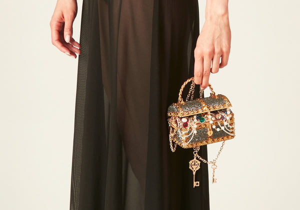 judith leiber Sunken Treasure Chest