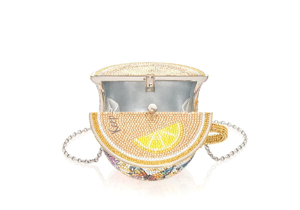 Judith Leiber Teacup Lemon Bliss