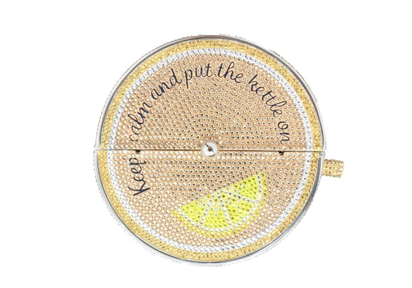 Judith Leiber Teacup Lemon Bliss