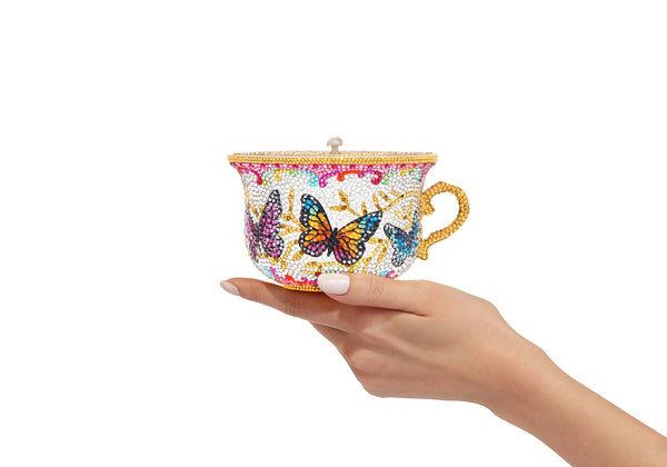 judith leiber Teacup Lemon Bliss