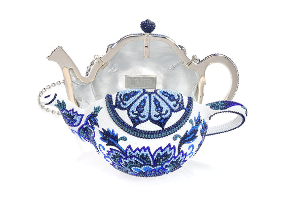 Judith Leiber Teapot Tranquili-Tea Handbag