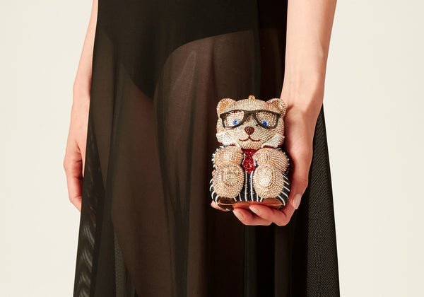 judith leiber Teddy Bear Mr. Smith