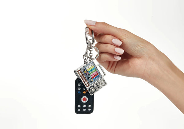 judith leiber Television Test Screen Charm Set