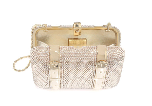 Judith Leiber Valise Fullbead Prosecco