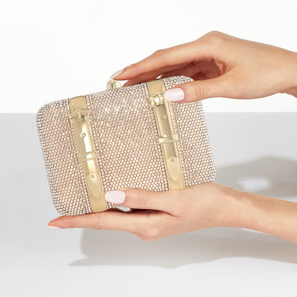 judith leiber Valise Fullbead Prosecco