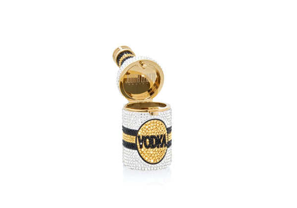 Judith Leiber Vodka Bottle Pillbox