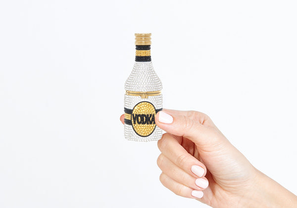 Judith Leiber Vodka Bottle Pillbox