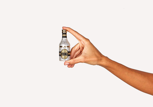 judith leiber Vodka Bottle Pillbox