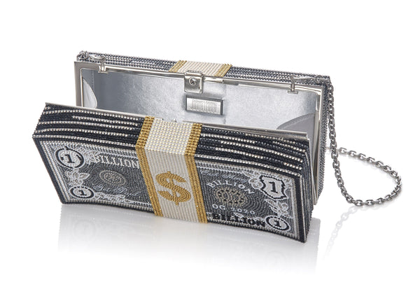 Judith Leiber Stack Of Cash Billions - Judith Leiber Designer Money Bag
