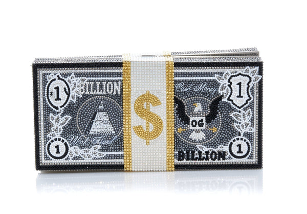 Judith Leiber Stack Of Cash Billions - Judith Leiber Designer Money Bag