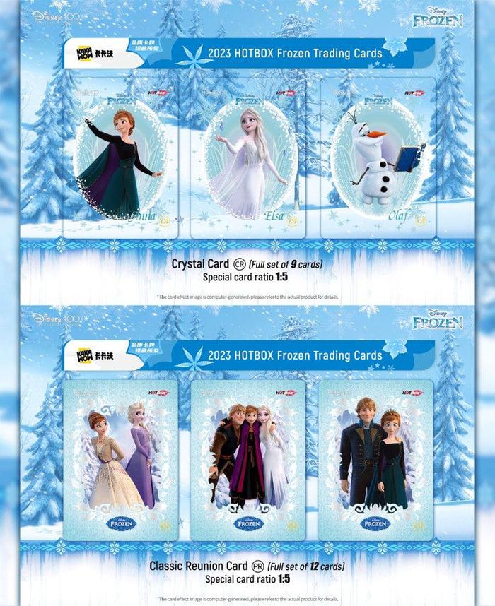Juice Disney 100 Frozen Trading Cards Hot Box (Sealed)