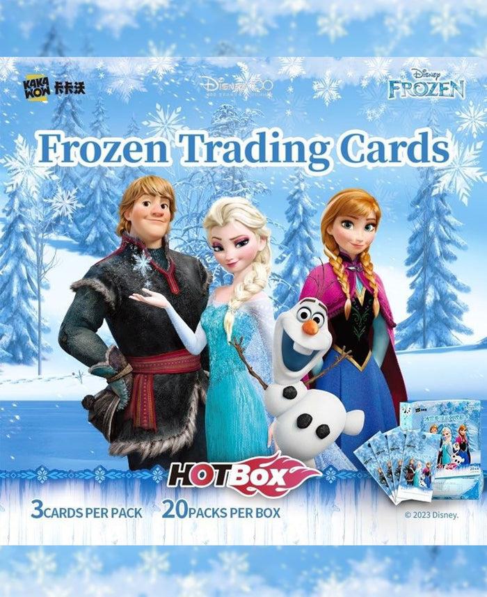 juice Disney 100 Frozen Trading Cards Hot Box (Sealed)