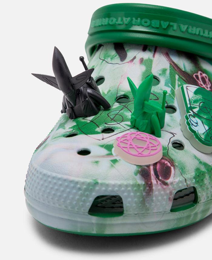 juice Futura Laboratories Pointman Jibbitz Charms (Black/Green)