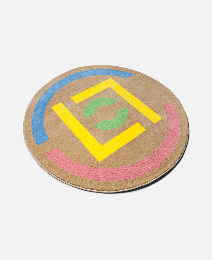 Juice 1300mm CLOT Logo Rug (Tan)