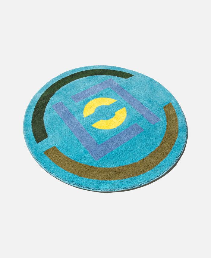 Juice 1300mm CLOT Logo Rug (Teal)