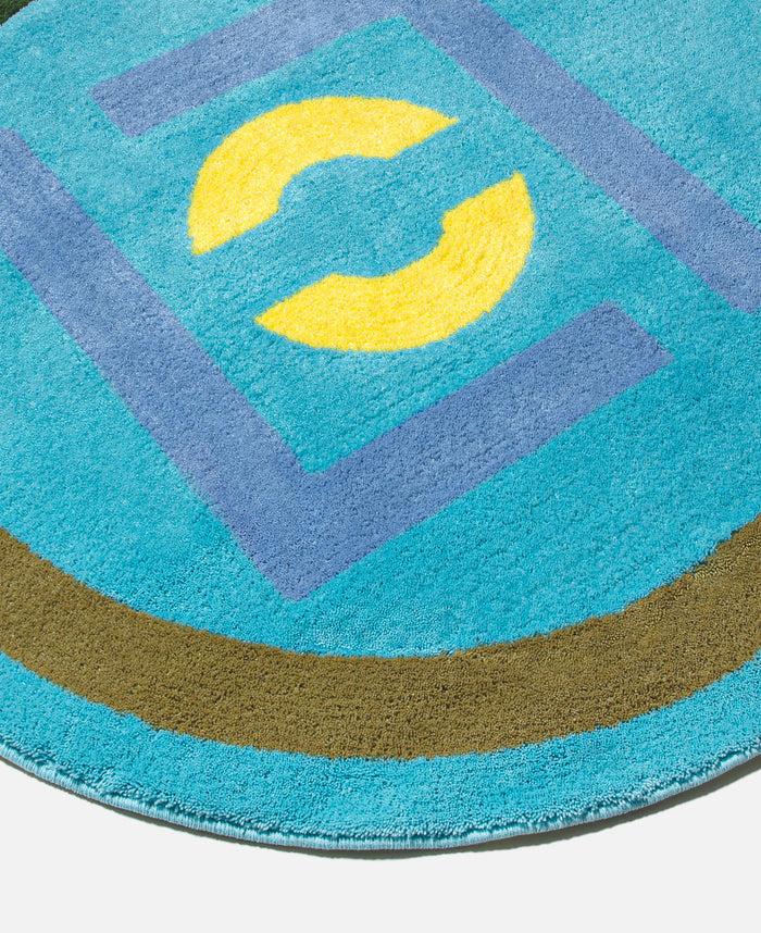 Juice 1300mm CLOT Logo Rug (Teal)