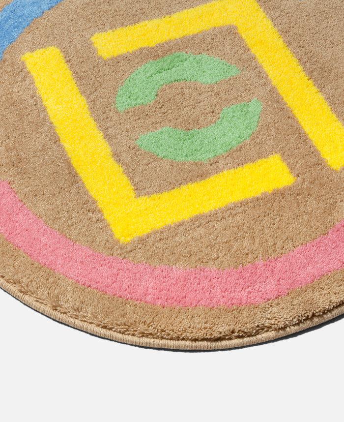 Juice 700mm CLOT Logo Rug (Tan)