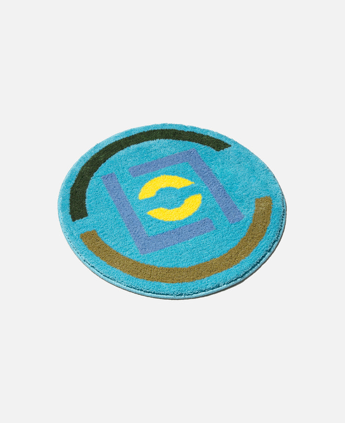 Juice 700mm CLOT Logo Rug (Teal)