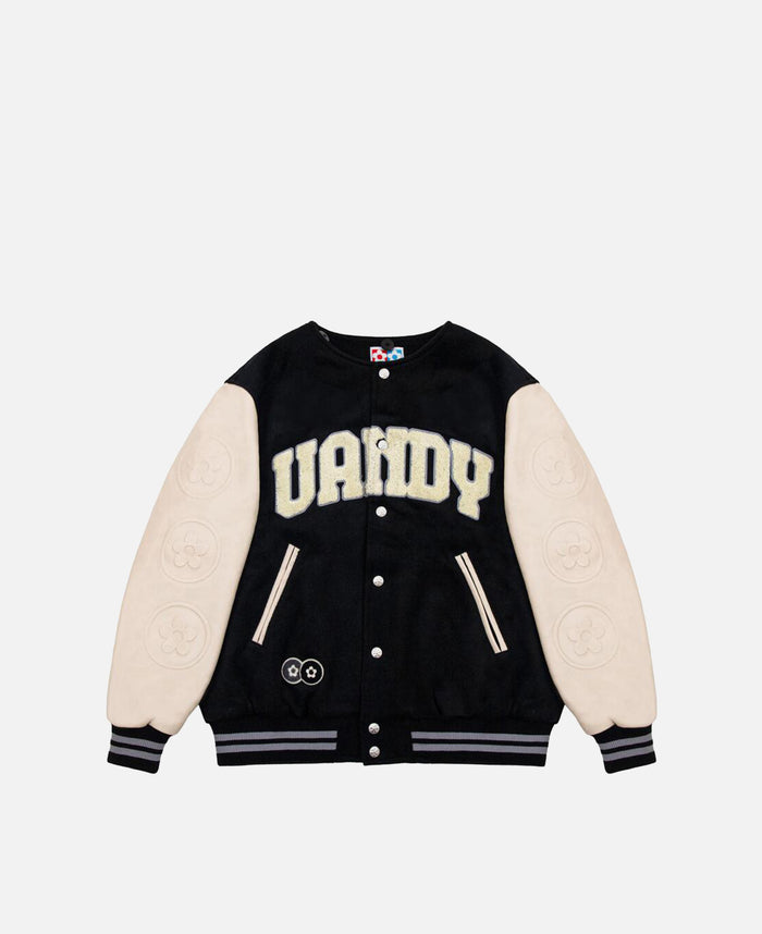 juice Animal Varsity Jacket (Black)