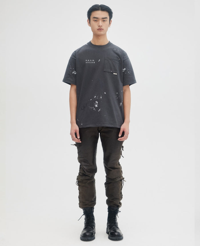 juice Atelier Pocket T-Shirt (Charcoal)