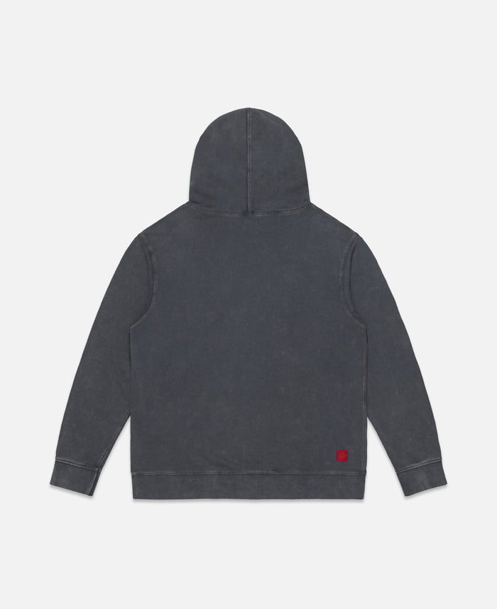 Juice Beaded Drawstring Hoodie (Black)