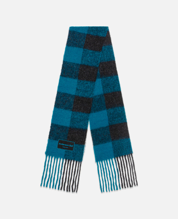 juice Billy New Check Scarf (Black)