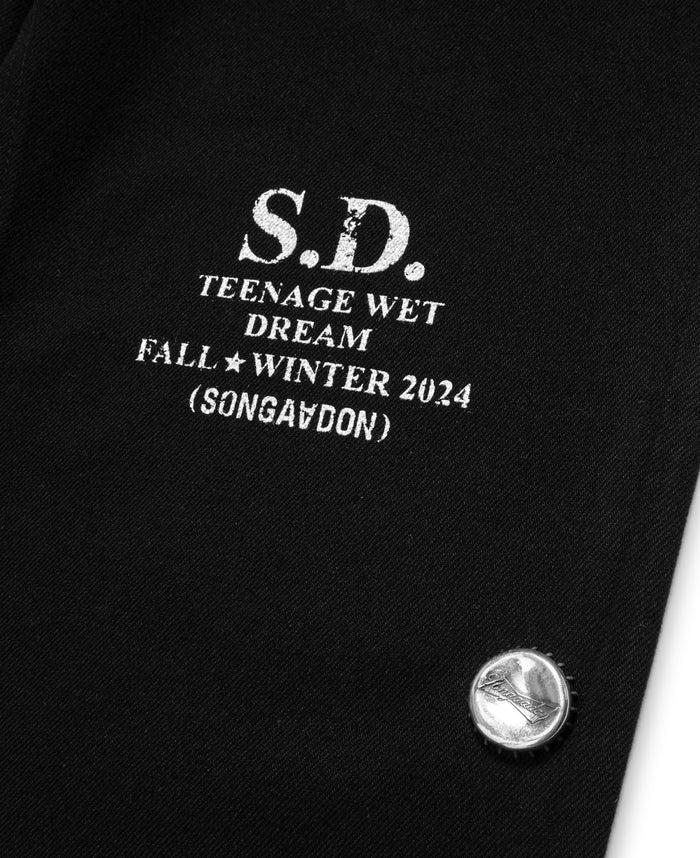 Juice Bottle Cap Pants.1 (Black)