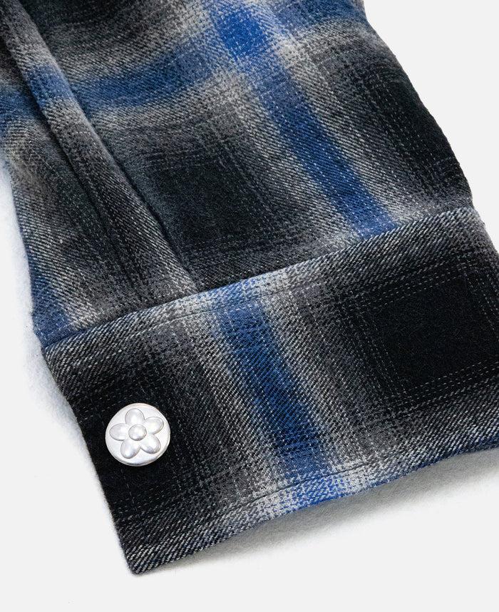 Juice Brushed Flannel Shirt (Blue)