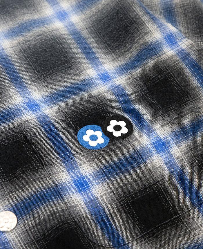Juice Brushed Flannel Shirt (Blue)