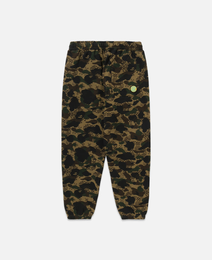 juice Camo Logo Sweat Pants (Olive)