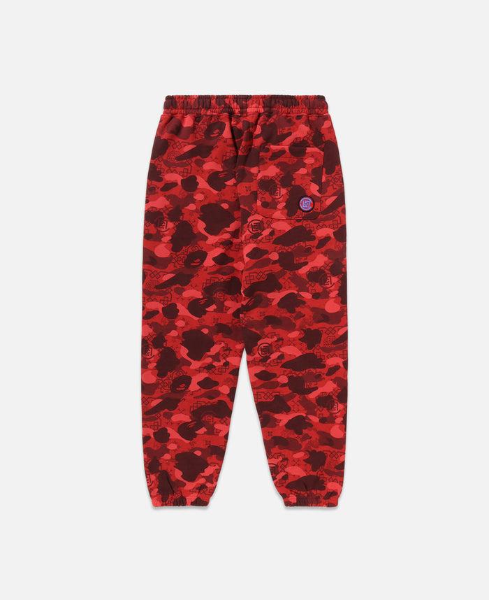 juice Camo Logo Sweat Pants (Red)