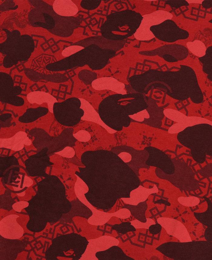 Juice Camo Shark Crewneck (Red)