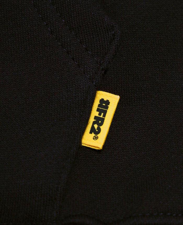 Juice Caution Rabbit Hoodie (Black)