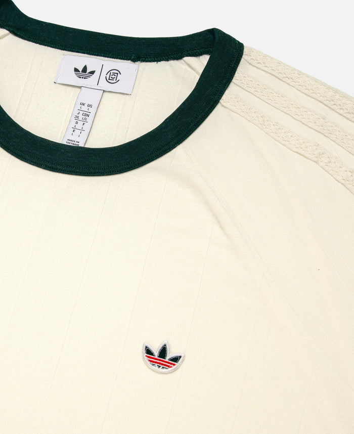 Juice CLOT 3-Stripes T-Shirt By Edison Chen (White)